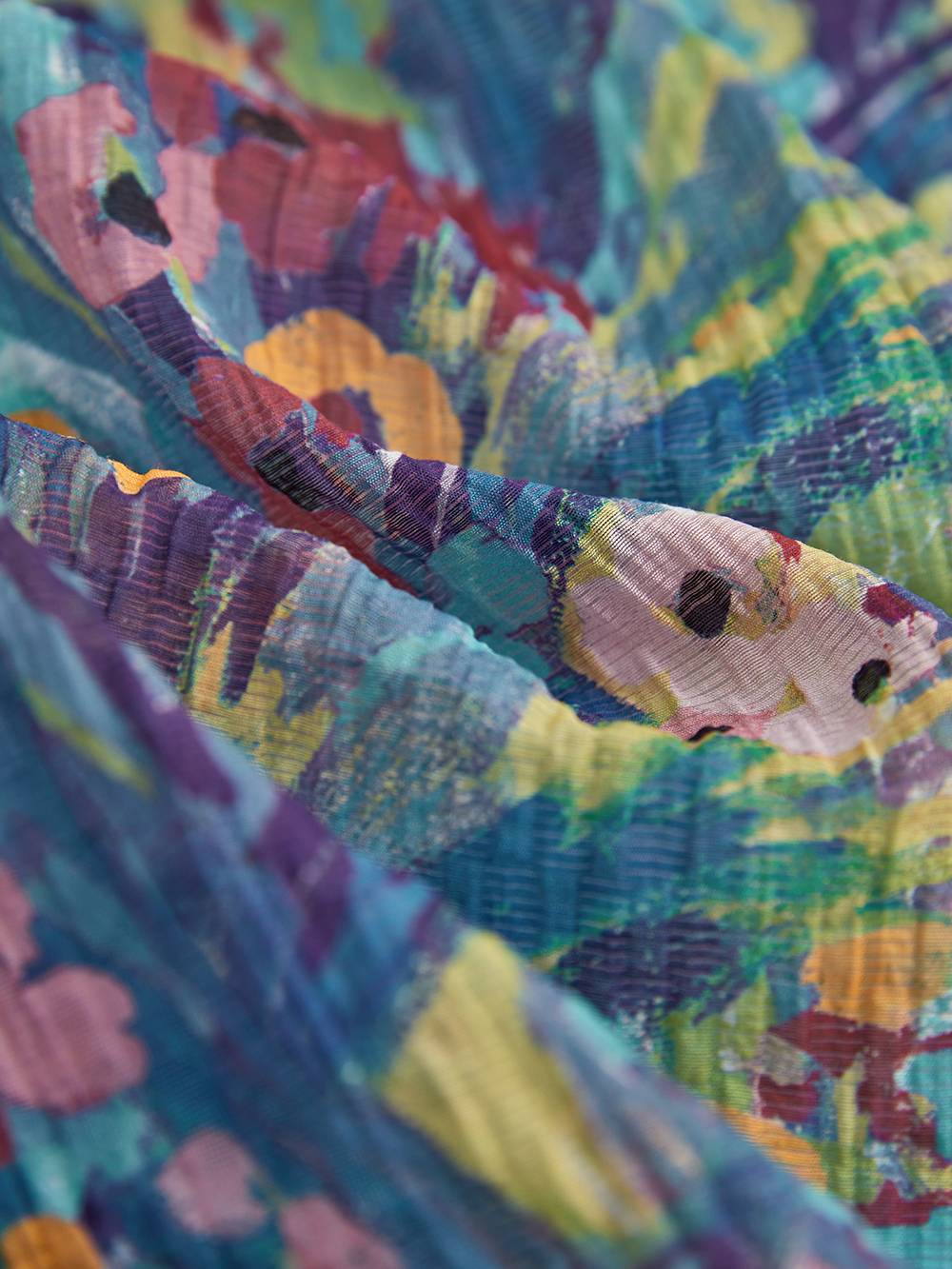 French Oil Painting Floral Print Elastic Waist Skirt ✨Free Shipping✨