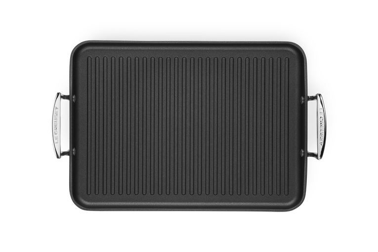 Toughened Non-Stick Ribbed Rectangular Grill