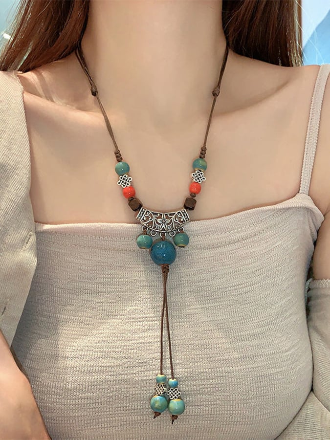 Women's Retro Ethnic Necklace