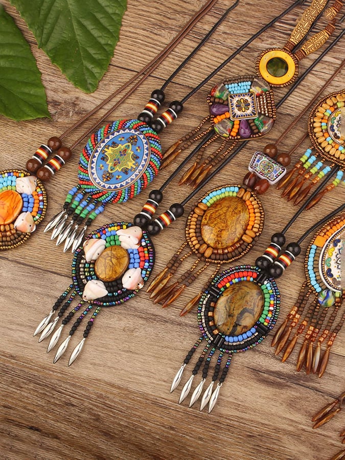 Women'S Vintage Bohemian Ethnic Necklace