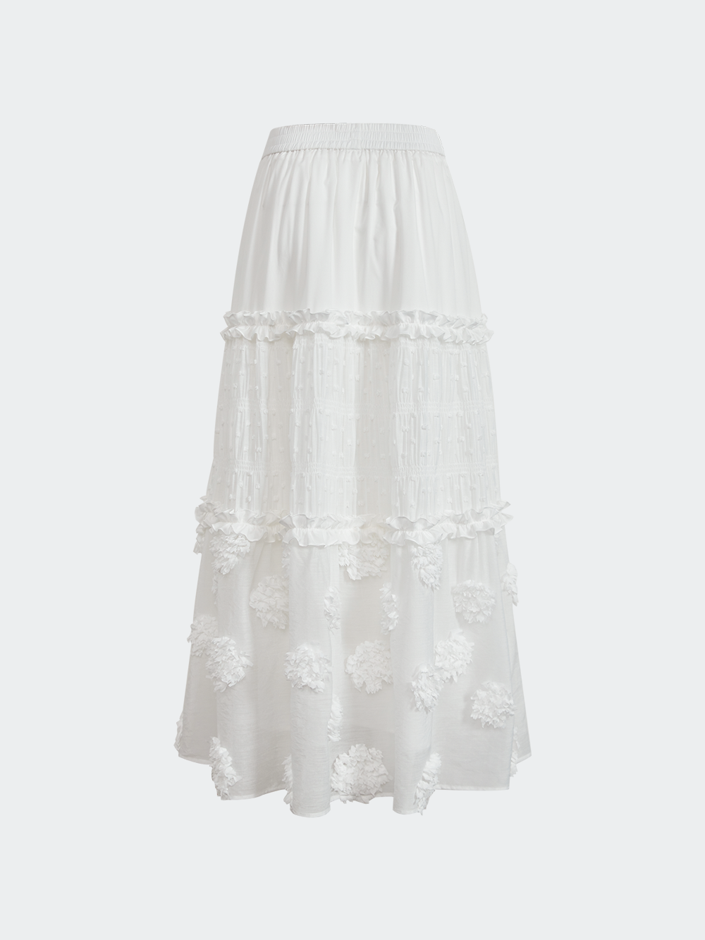 French Lace Tiered Maxi Skirt ✅FREE SHIPPING✅