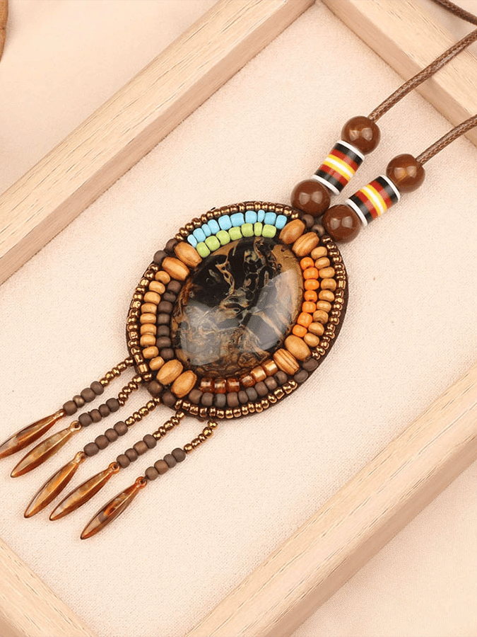 Women'S Vintage Bohemian Ethnic Necklace