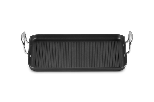 Toughened Non-Stick Ribbed Rectangular Grill