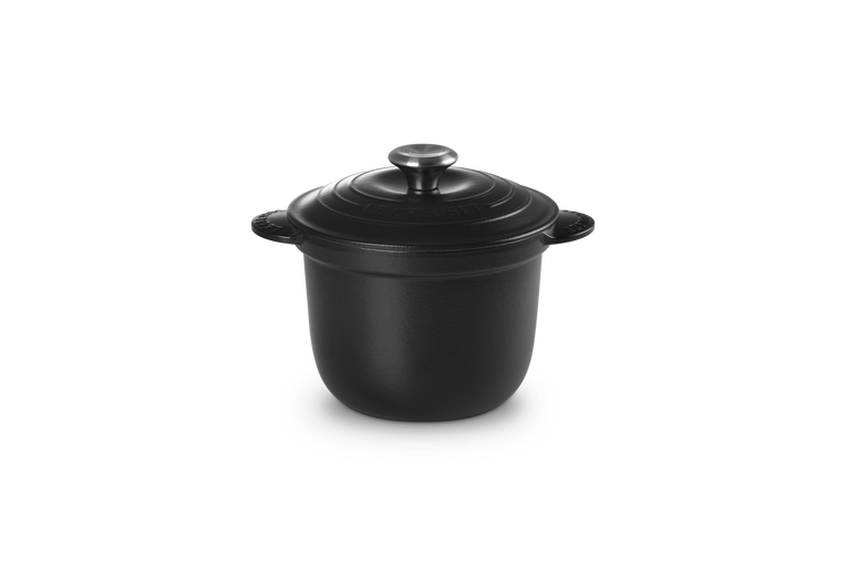 Cast Iron Cocotte Every with Stoneware inner Lid