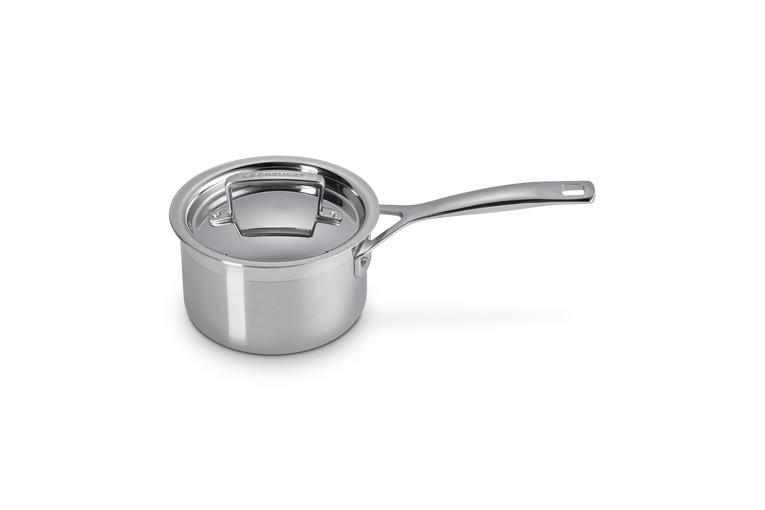 3-ply Stainless Steel Saucepan with Lid