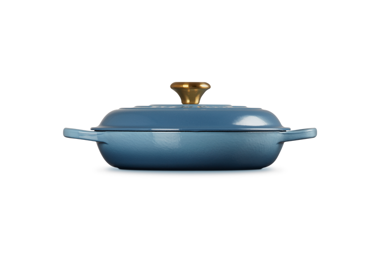 Casserole peu profonde en fonte 