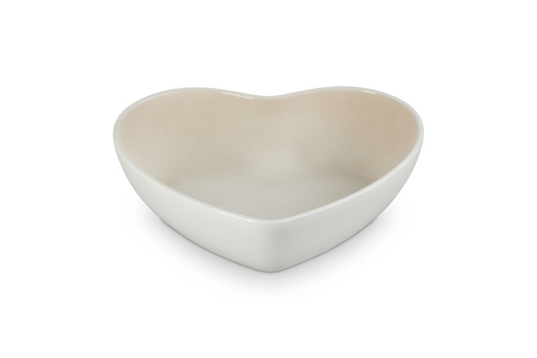 Stoneware Heart Serving Bowl