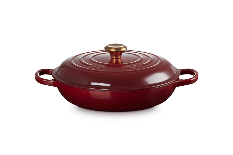 Casserole peu profonde en fonte 