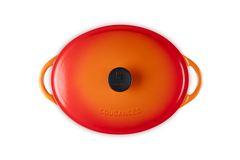 Cast Iron Cousances Oval Casserole