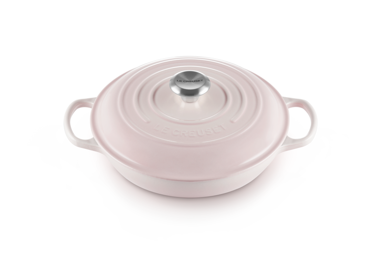 Casserole peu profonde en fonte 