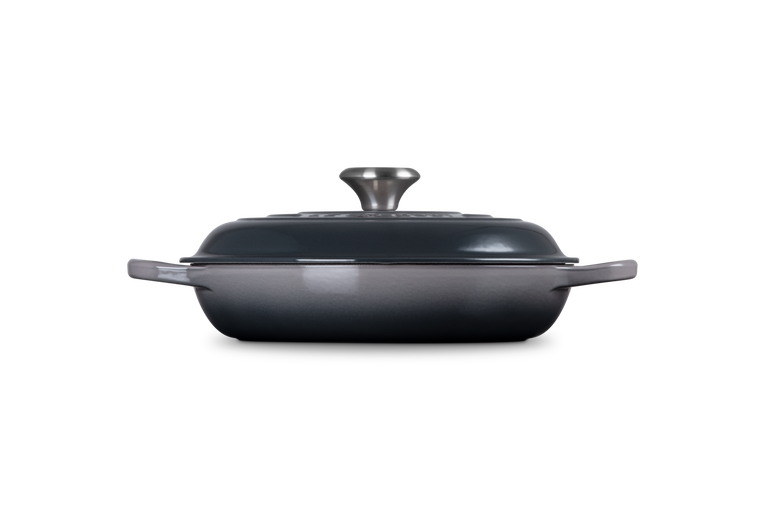 Casserole peu profonde en fonte 