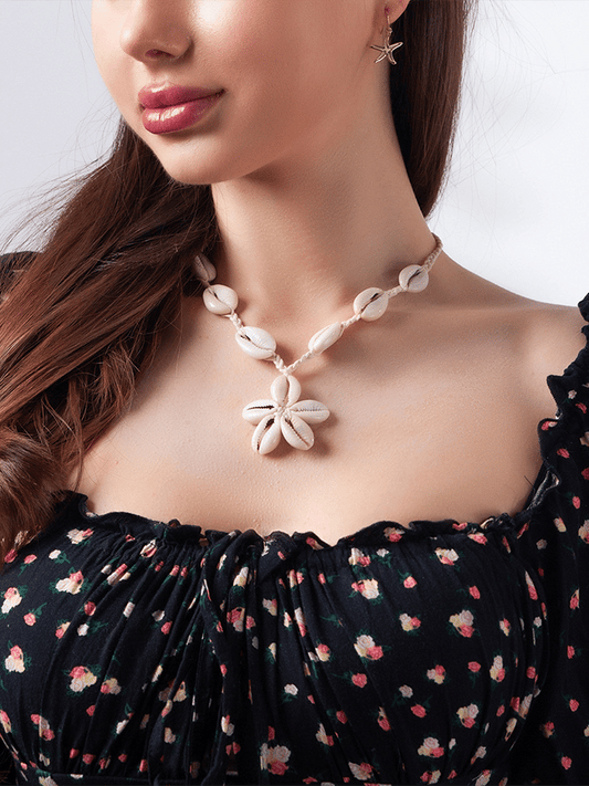 Women'S Vintage Natural Shell Necklace