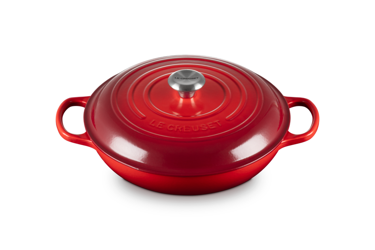 Casserole peu profonde en fonte 