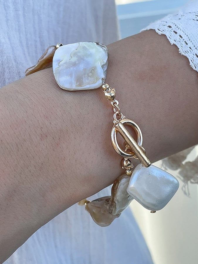 Bohemian Irregular Shell Bead Necklace Holiday Retro Sea Star Personality Necklace