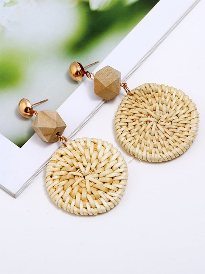 Women's Bohemian Phoenix Holiday Braided Earrings