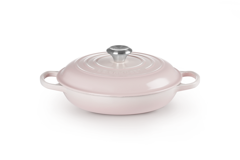 Casserole peu profonde en fonte 