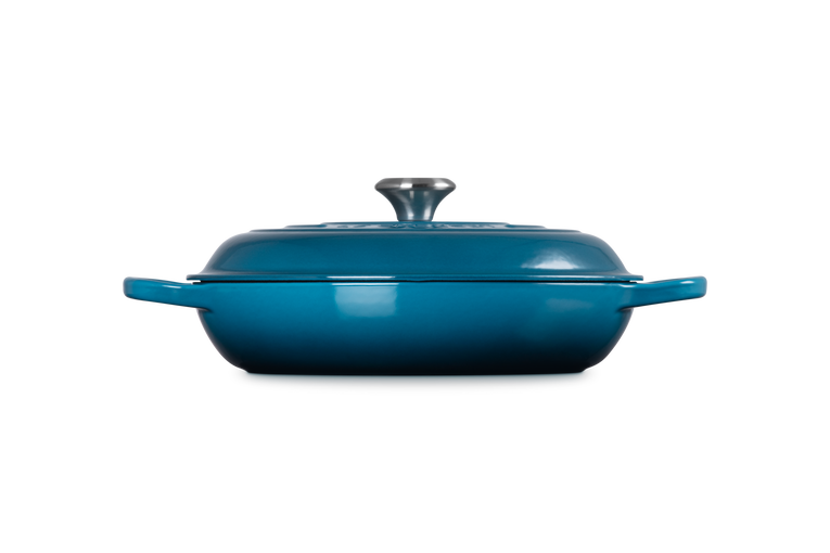 Casserole peu profonde en fonte 