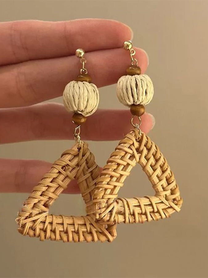 Women's Bohemian Phoenix Holiday Braided Earrings