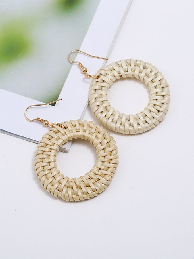 Women's Bohemian Phoenix Holiday Braided Earrings