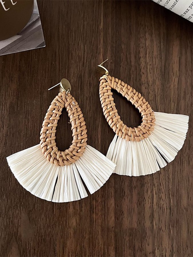 Women's Bohemian Phoenix Holiday Braided Earrings