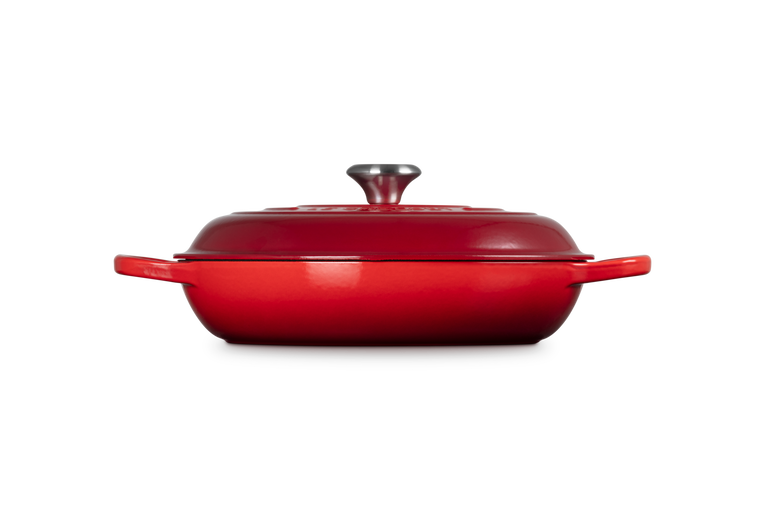 Casserole peu profonde en fonte 