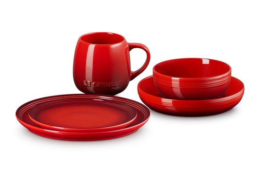 Stoneware Coupe 5-piece Dinnerware Set