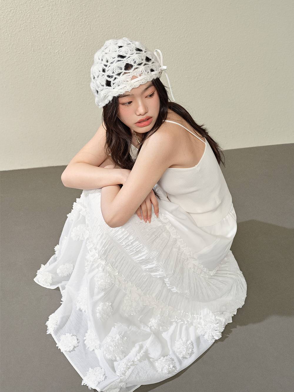 French Lace Tiered Maxi Skirt ✅FREE SHIPPING✅