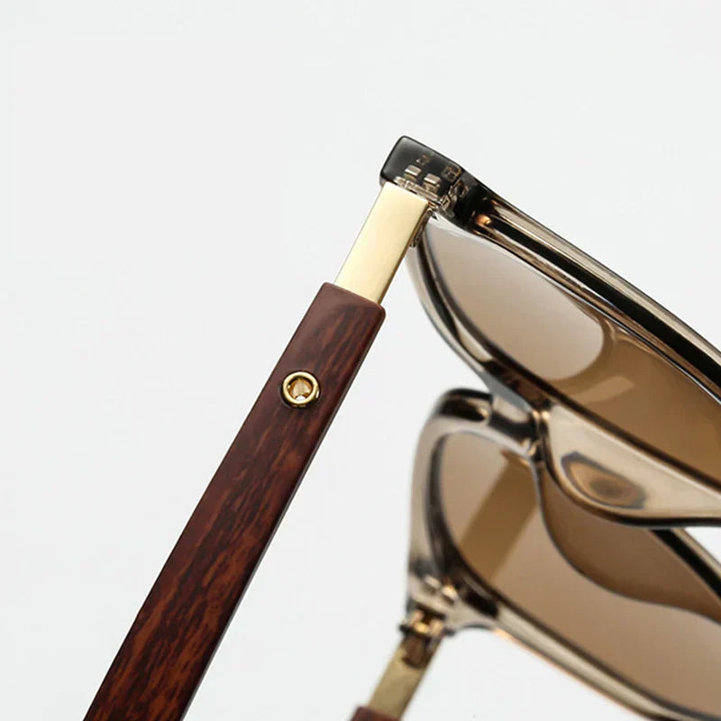 Classic Woodgrain Sunglasses