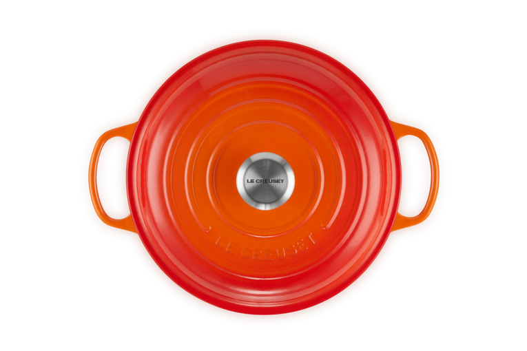 Casserole peu profonde en fonte 