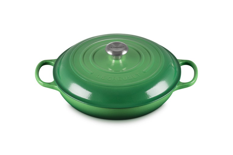 Casserole peu profonde en fonte 