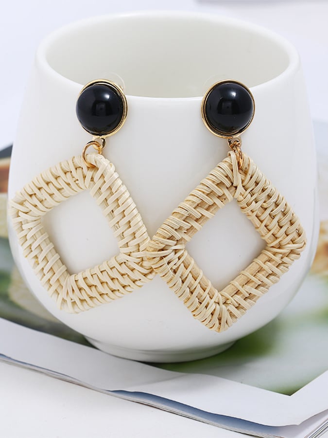 Women's Bohemian Phoenix Holiday Braided Earrings