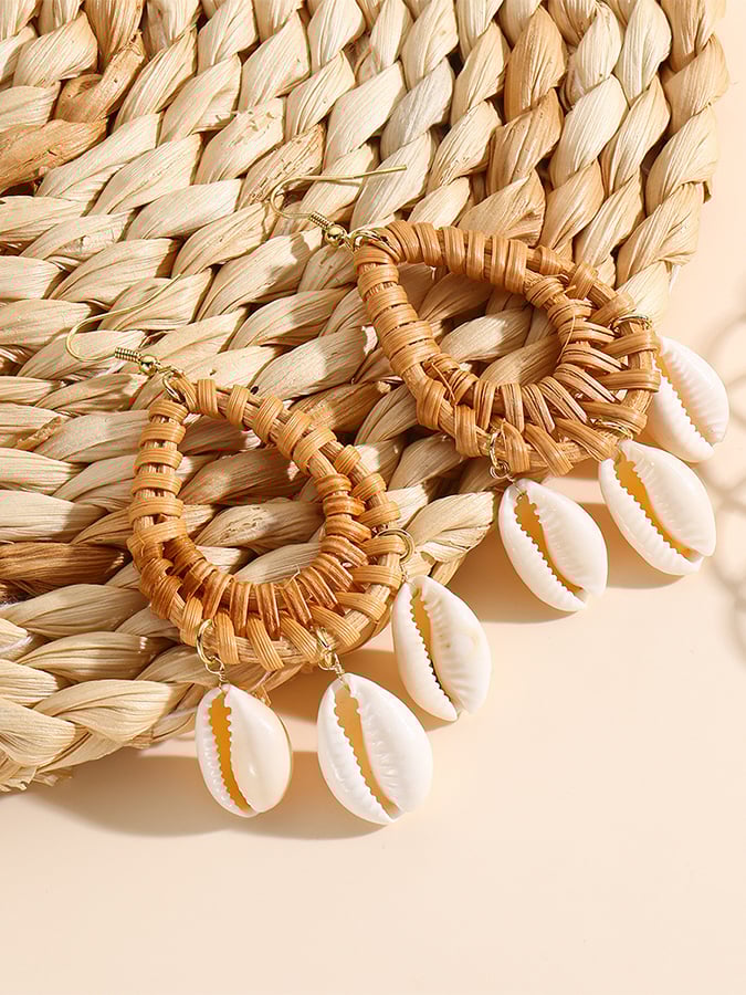 Women's Bohemian Phoenix Holiday Braided Earrings